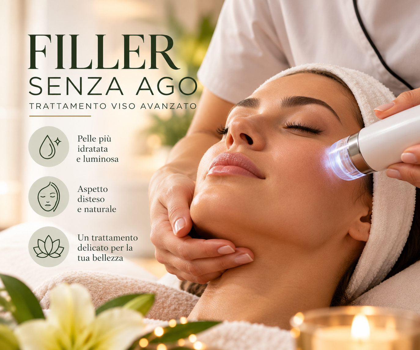 Filler senza ago a Treviso e San Biagio di Callalta